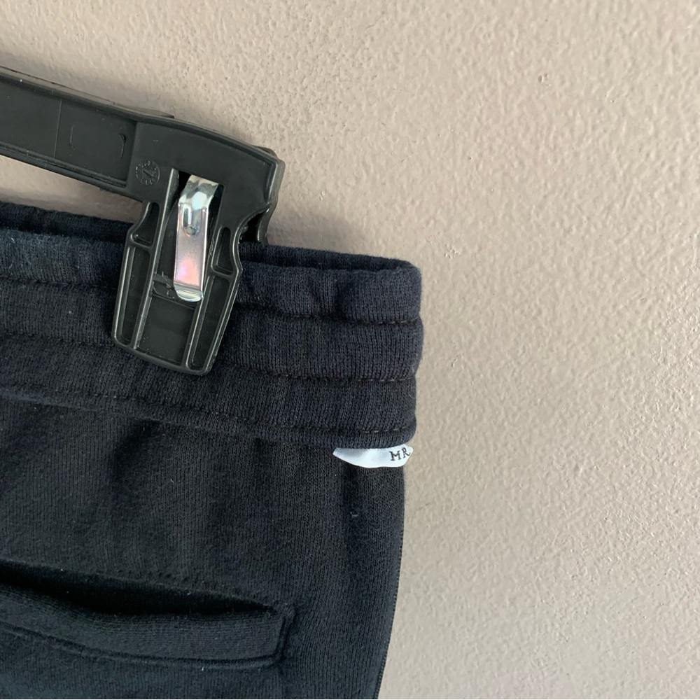 Mother Denim The Runner Stripe Jogger Pants, Black/white, Medium - Picture 4 of 9